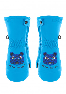 Dětské palcové rukavice Poivre Blanc W21-0973-BBBY Ski mittens diva blue